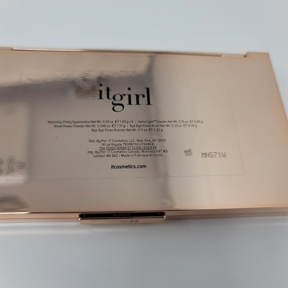 IT Cosmetics IT Girl Vol 3 Eye Cheek Brow Palette Limited Edition New - Picture 8 of 8